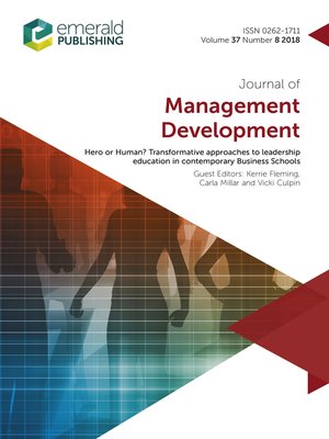 cover image of Journal of Management Development, Volume 37, Number 8